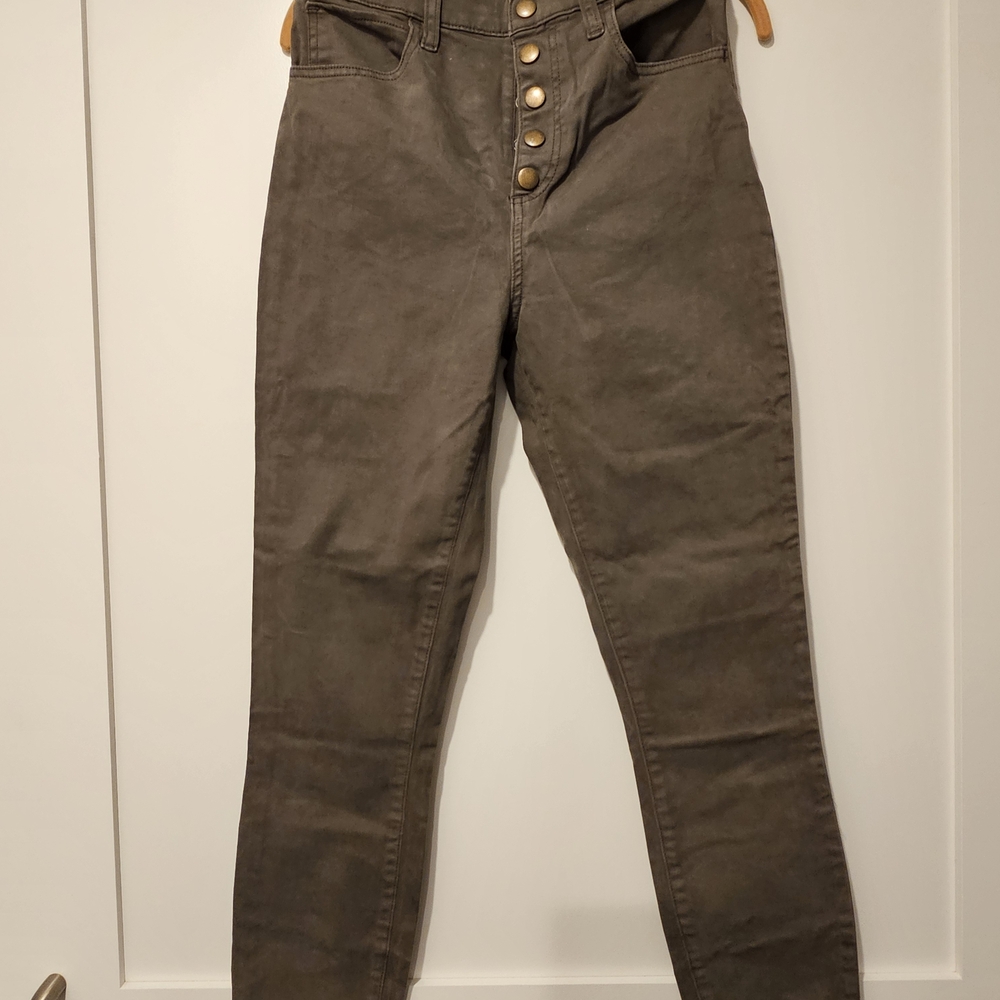 Abercrombie & Fitch High Rise Brown Jeans